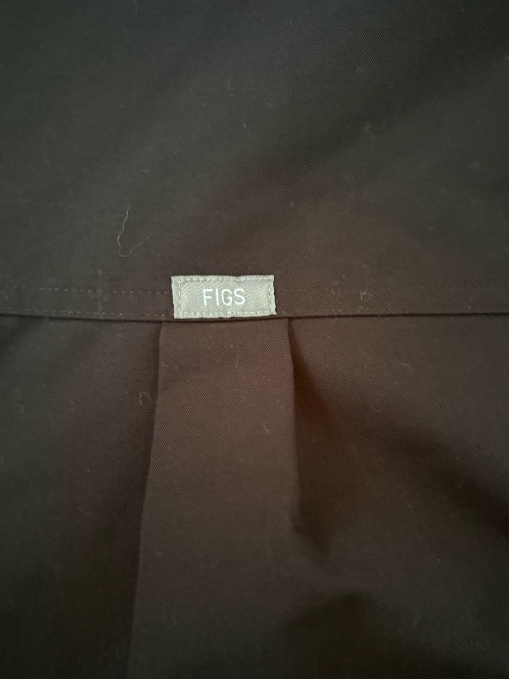 FIGS Rafaela Oversized Sleeveless Scrub Top Black M - Picture 4 of 5